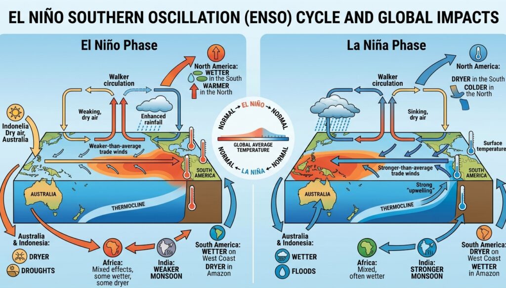 El Nino Southern Oscillation